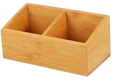 Cabilock 1Pezzi Scatola per Bustine tè con Scomparti Organizer per tè e Contenitore per e Ufficio