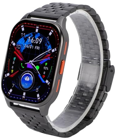 XUMIUZIY Montre Intelligente de Suivi d'activité, écran de 2,04 Pouces avec Notifications D'appel IP68, Charge sans Fil, Batterie de 260 MAh, pour Hommes et Femmes, Course à Pied,