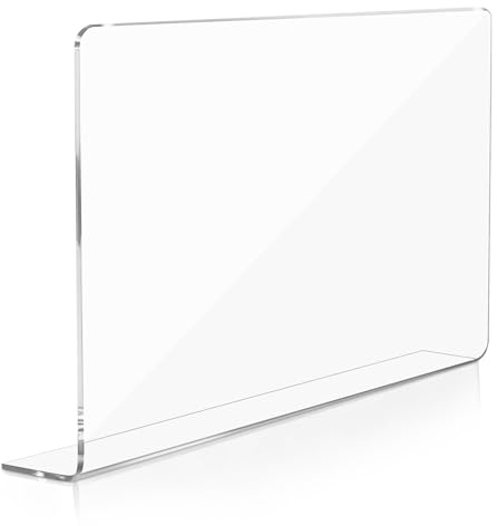 POPETPOP Protezione Anti-Schizzi per Lavello da Cucina in Acrilico Trasparente, Paraspruzzi Alto 21 Cm Bordi Arrotondati, Resistente e Adatto per Cucina e Bagno, Protezione Anti-Spruzzi