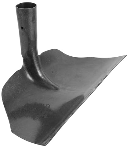 FOMIYES Pelle Grattoir en Acier Manganèse 30 CM pour Étable et Écurie, Raclette à Déchets pour Élevage de Volaille et Bovins, Nettoyage Facile des Boxes