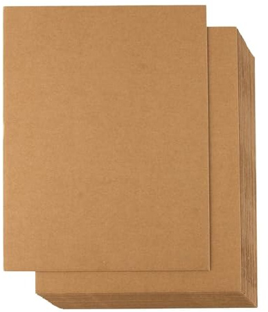 A3 Single Wall Cardboard Corrugated Sheets Pads Divider Art Craft Board (50)