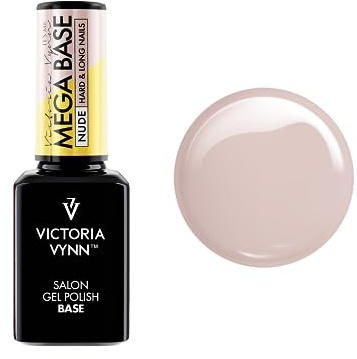Victoria Vynn Mega Base Indurente per Unghie Lunghe & Resistenti Gel Ibrido UV a LED Polish 15ml Nudo