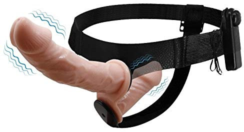 -Đilđo Imbracatura da Donna per Coppie, Ultra Elastica, per Uomo, Realistica, Senza Spalline, Regolabile, Cintura in Vita Indossabile/Viola