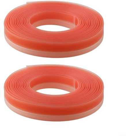 Zoegneer 2 st splinter Guard ersättningsremsa 495209 anti-splinter tejp kantskydd för SP5000 spårsåg styrskena för FS-SP 5000 21,5 mm bredd