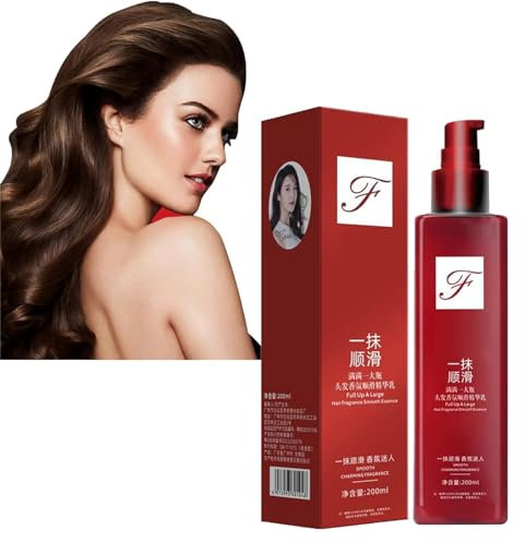 Pemarlis 200ml Acondicionador sin lavado, Crema Alisadora De Proteinas, Crema Alisadora, Humedad Profunda Repara el Cabello Dañado o Seco, Hair Straightening Cream Para Todo Tipo De Cabello