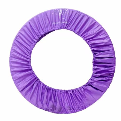 LDQCSNN Artistic Gymnastic Protective Cover,Rhythmic Gymnastics Ring Calisthenics Equipment Appratus Accessory Case Cover Fits Up to 5 Rings of 70~90cm (Violet)