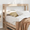 Xichuzi Kopfteil mit Ablagen 90 cm Massivholz Kiefer, Kopfteil Bett, Bettrückwand, Headboard, Bettrückwände, Bettkopfteilbezug, Kopfteilabdeckung - 850896