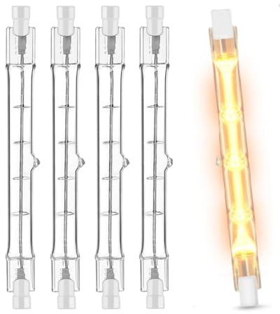 BLOMDE R7S 118 mm DIMMABLE J118 T3 J TIPO Bulbo Halógeno Bombilla de luz de inundación de doble extremo 230V 400W 10 PPVS
