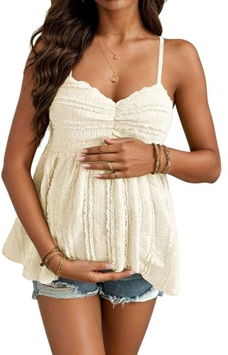 Miutii Dam, gravid, t-shirt, sommar, linne, toppar, breda mammamoder, toppar, chic, tankar, rygglös, bröstfeeding, skjortor, camis, nursing, mammastop bar