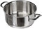 Tognana vanitosa Bratentopf 20 cm mit 2 Griffen, Edelstahl, Silber