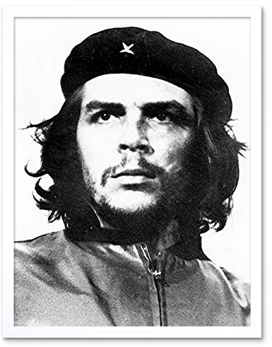 Korda Portrait Revolutionary Che Guevara Photo Art Print Framed Poster Wall Decor 12x16 inch