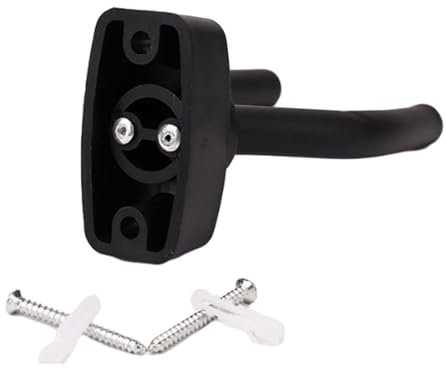 yanwuwa Gitarren-Wandhalterung, Aufhänger mit Schrauben, verstellbarer U-förmiger Hakenhalter, Ständer, Präsentationsständer, Geschenk für Gitarrenspieler, Gitarrenwandaufhänger, Haken,