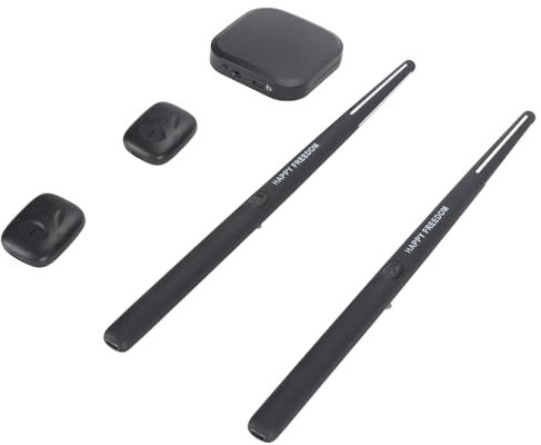 Elektronisches Air Drum, Virtual Drum Set mit Bewegungserkennung, Lufttrommel-Set Tragbares Virtuelles Schlagzeug für Erwachsene,