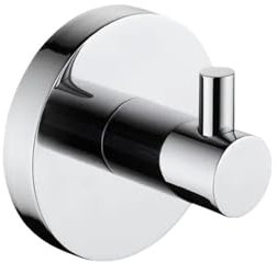 PEKMAR Gancio per lavabo da bagno, montaggio a parete, porta accappatoio, in acciaio inox, per asciugamani, appendiabiti, stoffa, cappello, accessori per il bagno, gancio 1 pezzo
