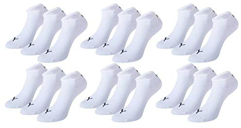 Puma Unisex - Erwachsene Sportsocken, 6er pack, weiß, 35-38, 251025