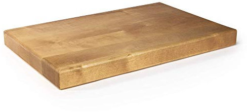 Wooden Chopping Board – 45cm Birch Cutting Board for Kitchen – Large Cheese, Bread & Meat Carving Block – Eco-Friendly Knife-Friendly Butcher Style Board – M&W