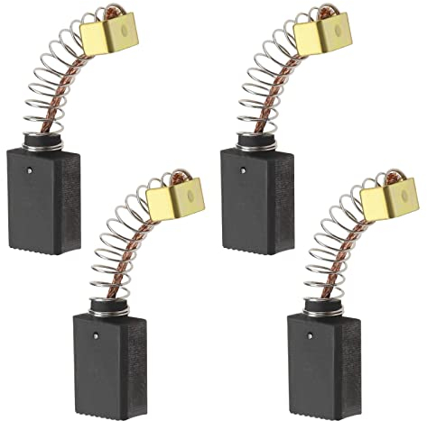 2 Paires Balais de Charbon Auto Stop Compatible avec Workzone PT150601 1500W Perceuses à Percussion Rotatives 6x11x16mm Outils Électriques Pièces de Rechange pour Outils Électriques