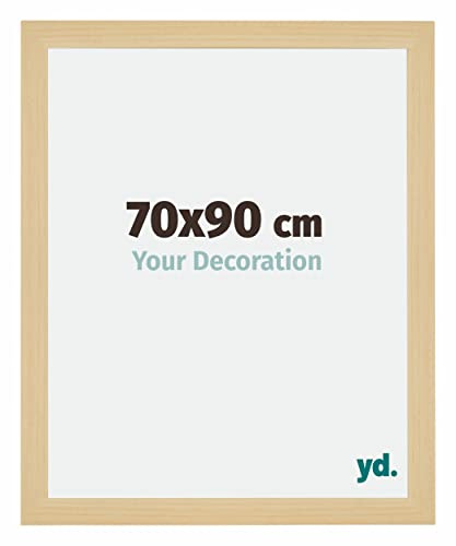 Your Decoration - Cadre 70x90 cm - Décor Érable - Cadres Photo en MDF Avec Verre acrylique - Anti-Reflet - Cadre 70x90 - Mura