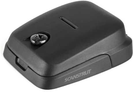 Scanstrut DS-HD6-BLK Double Horizontal Cable Seal - Waterproof Cable Gland for 5-6mm Cables | IP68 Rated, UV-Stable Plastic, Ideal for Solar Panels, Light Bars & Rooftop Electronics - Black