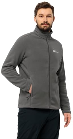 Jack Wolfskin Herren Winterstein Fz M Fleece-Jacke, Slate, XL EU