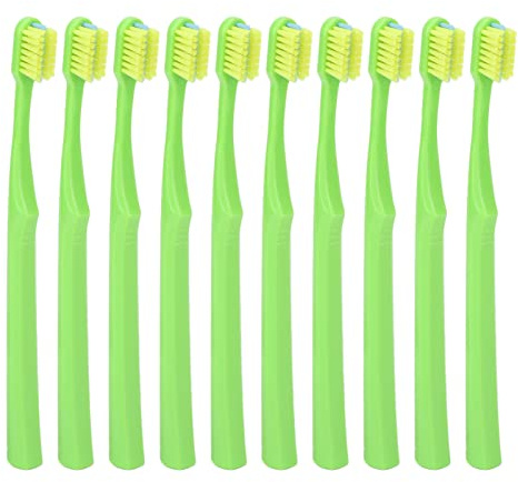 Kieferorthopädische Interdentalbürste, 10 Stück kieferorthopädische Zahnbürste, Zahnbürste zur Reinigung der Zähne, Werkzeug zur Reinigung der Zahnbürste für Kinder Erwachsene zur Reinigung von Appar