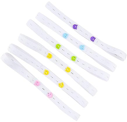 ibasenice 20stücke Verstellbare Aus Elastischem Hautfreundlichem Material Mit Robusten Druckknöpfen Weich Komfortabel Und Praktisch Für Neugeborene Und Junge Mädchen