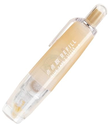 Vitsrisea Dérouleur de ruban adhésif double face - Pour scrapbooking - Sans acide - Pour la maison et le bureau