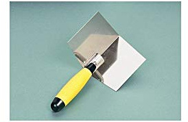 Frattone inox angolo interno manico gomma