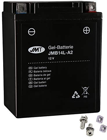 YB14L-A2 Gel Batterie für XT 600 Z Tenere Baujahr 1983-1984 von JMT