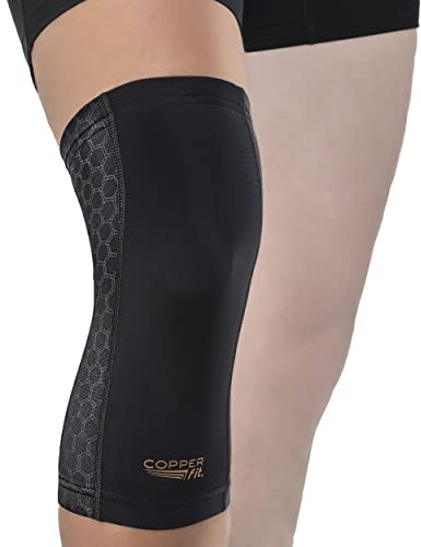 Copper Fit Freedom Unisex Knee Compression Sleeve, Large