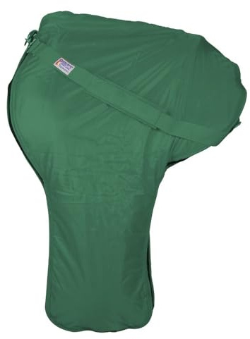 Dura-Tech Padded Western Saddle Case | Ultimate Protection & Easy Transport | Ideal for Horse Shows & Travel | Color Green