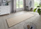 Hanse Home BT Carpet Bouclé Läufer – Küchenläufer rutschfest Teppichläufer Flachgewebe Kurzflor Teppich Küchenteppich für Flur, Küche, Wohnzimmer, Badezimmer, Bad – Beige, 80x200cm