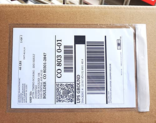 BEUYI Sobres prémium de 6 x 10 pulgadas, tamaño a medida para papel tamaño carta doblado por la mitad, bolsa adhesiva para etiquetas de envío (paquete de 50)