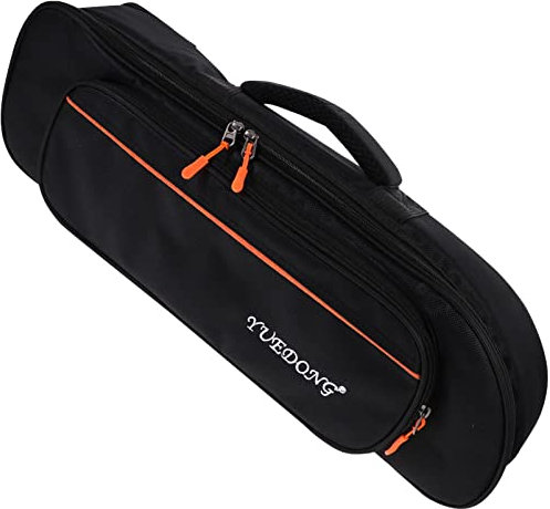 Vaguelly Trompete Gigbag Oxford Tuch Trompete Tragetasche Rucksack mit verstellbaren Schultergurten Trompetentasche Trompetenzubehör Schwarz