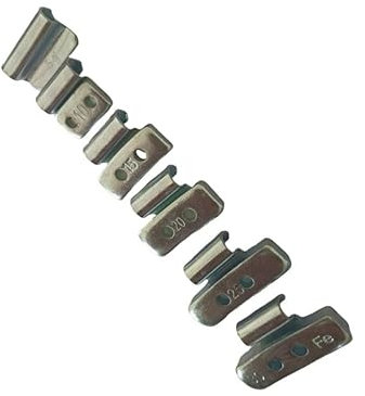 EQUIPEMENT EXPRESS SICOBA 150 Masses d’Equilibrage Plombs à Frapper Poids pour Jantes Alu/Aluminium 5-30g