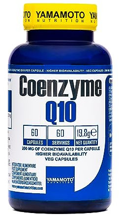 YAMAMOTO NUTRITION Coenzyme Q10 60 capsule Capsules, un Puissant Antioxydant qui Protège des Dommages Oxydatifs