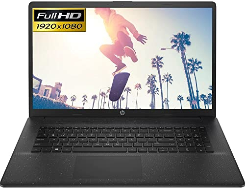 HP 17,3 Full-HD IPS Notebook AMD Ryzen 7 7730U 8-Core @4,5GHz 32GB DDR4 1TB NVMe SSD Radeon™ RX Vega 8 Windows 11 Laptop, Schwarz //Notebooktasche