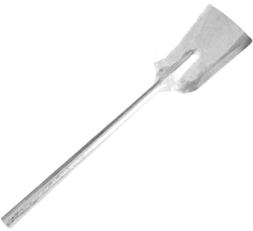 Peosaard Ash Shovel, Fireplace Shovel, Long Handle Iron Coal Sturdy Multi-Use Tools for Mixing, Moving Soil, Sand, Cement, Snow, Coal
