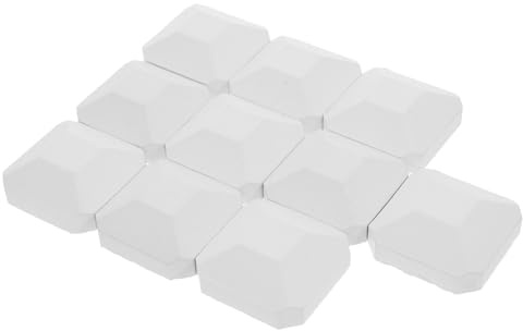 OFFSCH 10pcs Self Cleaning BBQ Gas Grill Parts Replacement Cordierite Briquettes for Enhance Cooking Quality