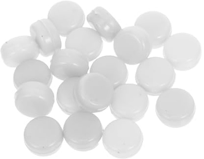Abaodam 20pezzi Inserti per Sonaglio in Plastica Ricambi per Scatole Sonaglio Accessori per Giocattoli Fai da Te Inserti per Bambole