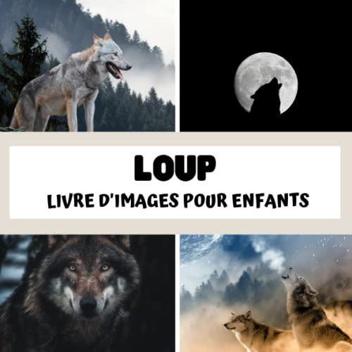 Livre d'images pour enfants - Loups: Découvrir les Loups en image - Enfants de 2 à 5 ans