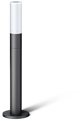 Steinel LED Wegeleuchte GL 65 Anthrazit, Opalglas, Aluminium Standleuchte, Gartenleuchte warmweiß, 77 cm hoch