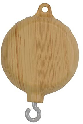 F Fityle Jouet de Cloche de lit de Berceau Mobile Rotatif, literie de bébé réglable 35 berceuses boîte à Musique Berceau, Jouet éducatif