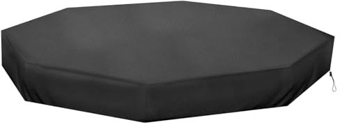 Covered Sandbox, Sandbox Cover, 84x78x9inch Octagon Sandbox Cover, Waterproof Dustproof Replacement Sand Box Cover with Drawstring for Outdoor