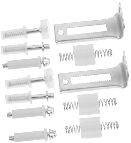 BUGUUYO 1 Ensemble Kit De Matériel Pour Pivots De Porte Bifold De Rechange Pour Coulissantes De Pivots Pliantes Adapté Pour Placards Et Résidentiels