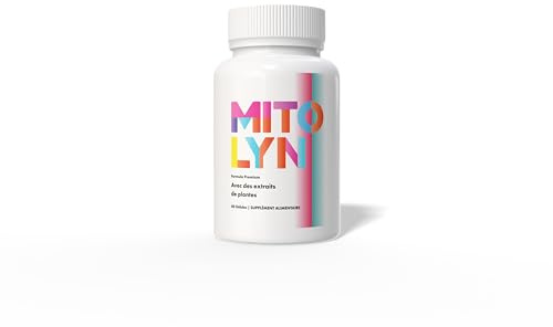 Mitolyn – Complément alimentaire – Framboise, Thé vert & Caféine naturelle – 60 gélules – 450 mg – Formule végétale