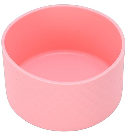 YUYTE Botte de Bouteille d'eau en Silicone, Manchon de Protection Antidérapant avec Base Antidérapante pour Bouteilles en Acier Inoxydable Owala FreeSip Twist Flip de 24 Oz, 32 Oz, (Rose Clair)