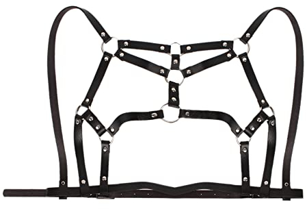 MEGAUK Damen Leder Gürtel Breit Nieten Gürtel Taillen Gürtel Vintage Nietengürtel Hüftgürtel Bindegürtel Lolita Korsett mit Ring Schnalle Design