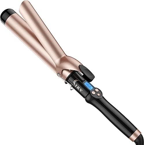 38mm Large Curling Tong Extra Long Barrel,110-210°C, Big Curls
