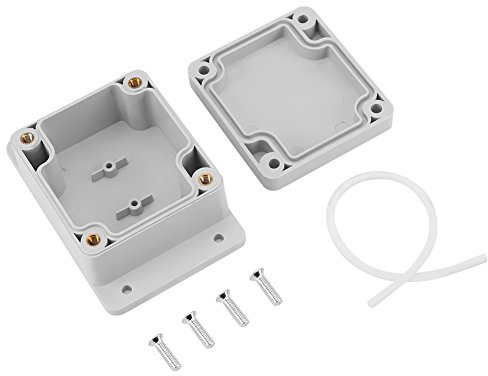Joyzan Electrical Junction Box, IP65 Waterproof Enclosure Electronic Boxes ABS Plastic Project Box Universal Instrument Case Outdoor Cable Terminals Conduit Fittings Outlet Accessories External Use